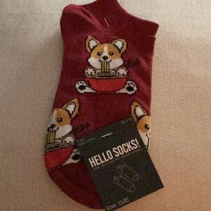 NWT Corgi Dog  Fun Unisex NWT Socks Closet Must Have